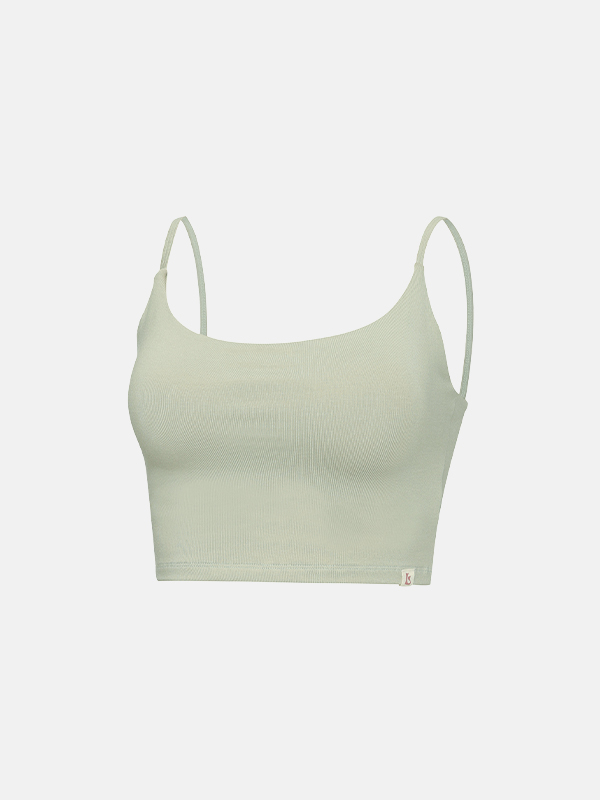 【莫代爾絲滑Bra Top】預購_Soft Cross Bra Top by Grandeline