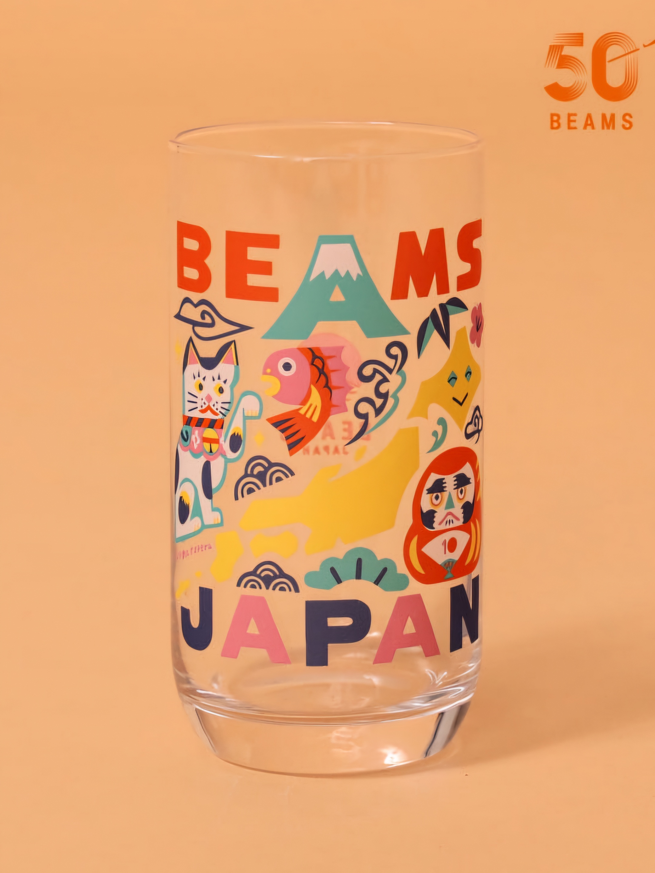 【日本🇯🇵 限量發售】【✨️BEAMS 50 週年系列✨️】 【玻璃杯】