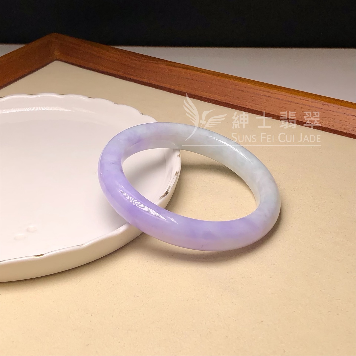 木那藍紫春彩福鐲55.4mm