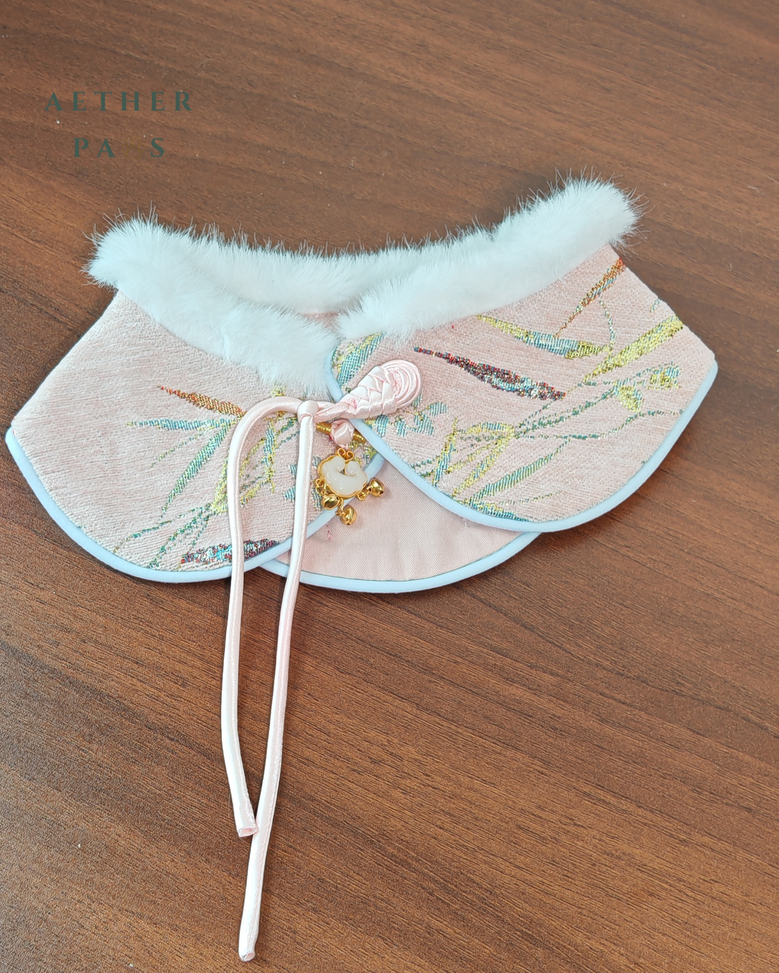 Jade & Snow Mandarin Bib