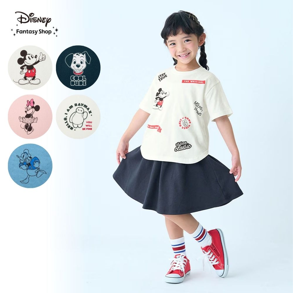 🆕【⭐訂購⭐】🇯🇵日本直送🌀❣#親子裝❣#Disney 標語Logo 短袖 tee🌀[ELCA-0273][260429]