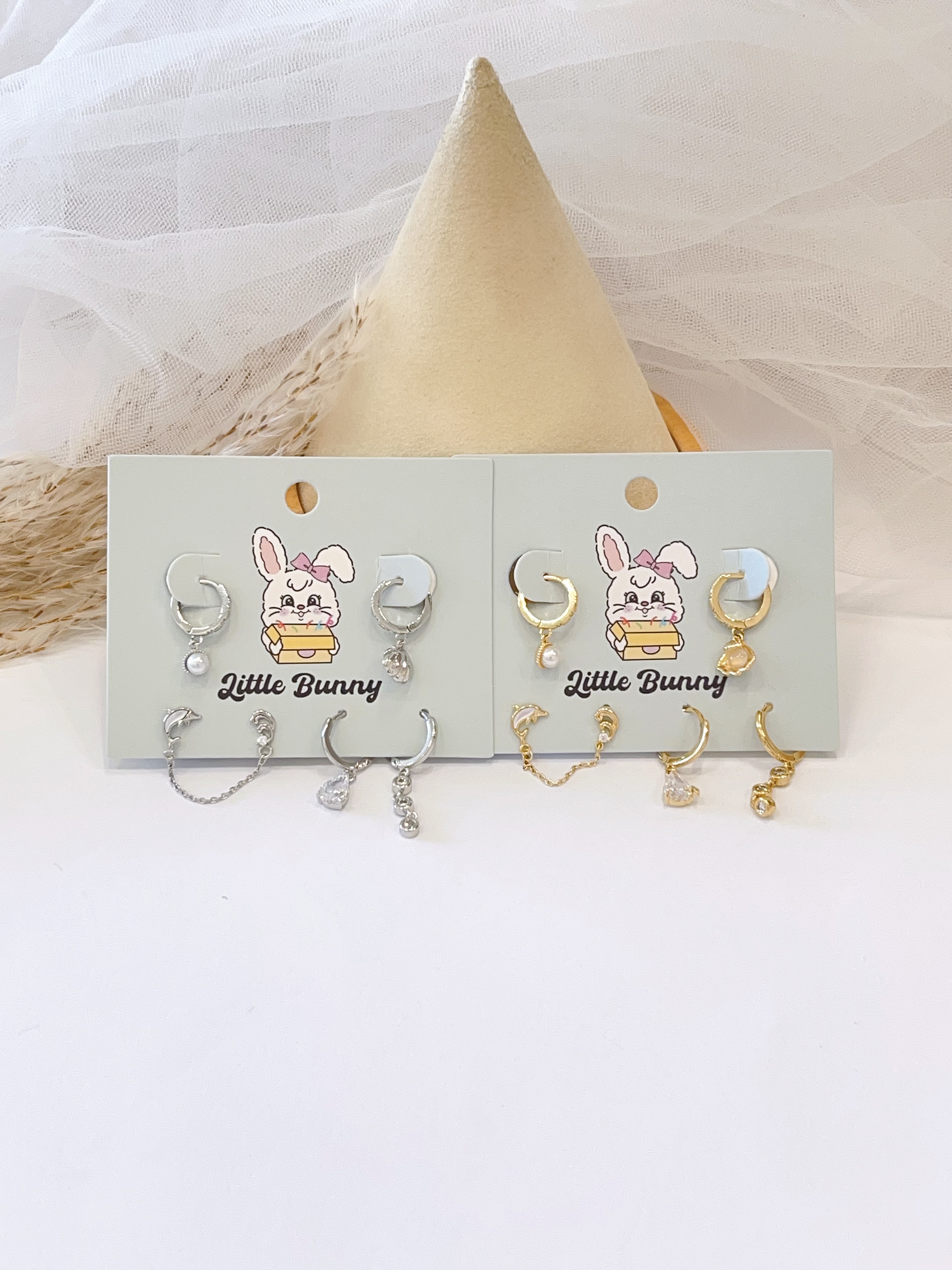 海洋系主题耳环套装