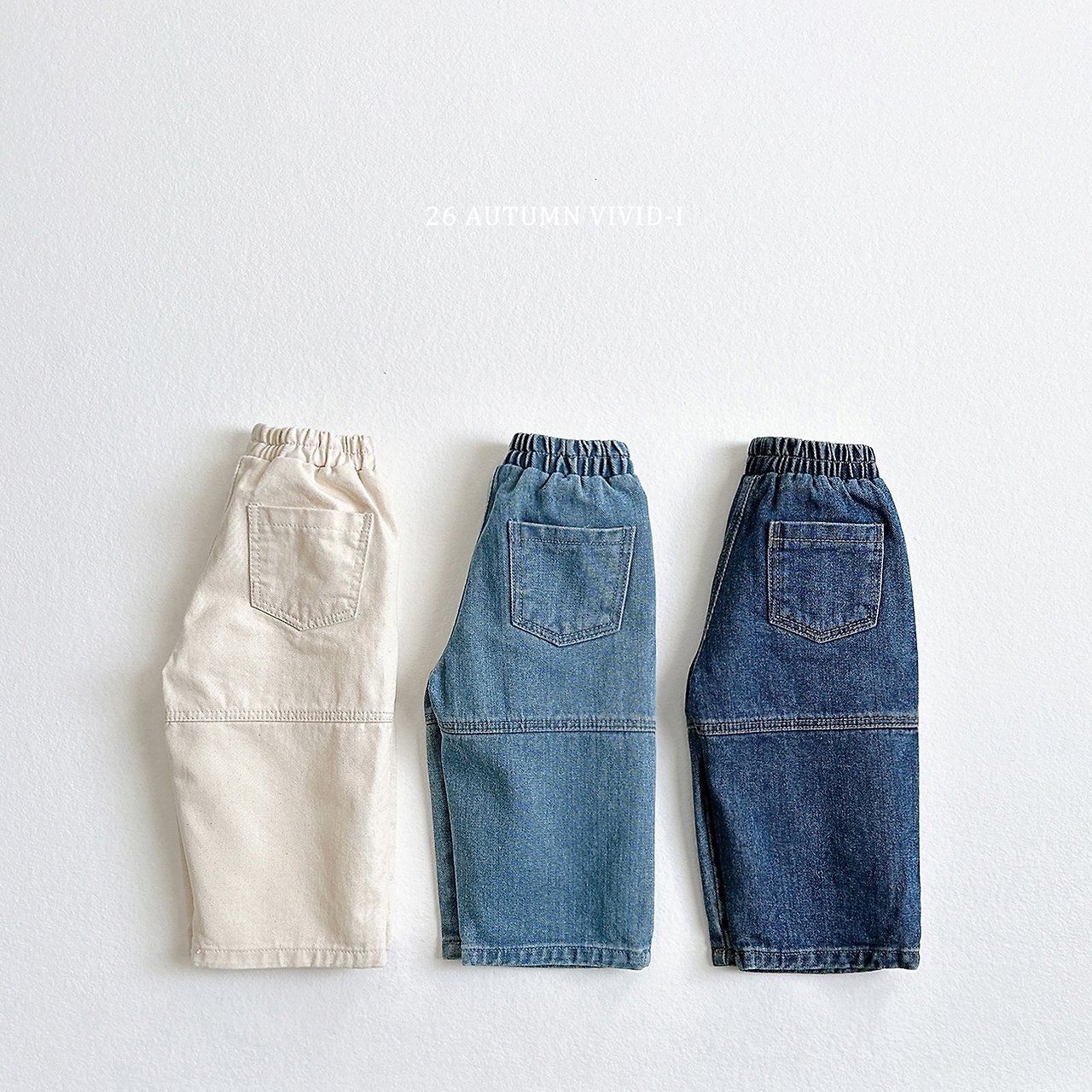 Vivid | Incision denim pants
