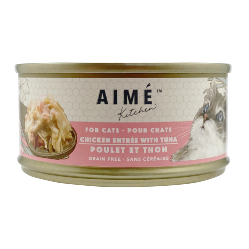AIME KITCHENS 無穀物 雞肉配吞拿魚 營養貓罐 85g