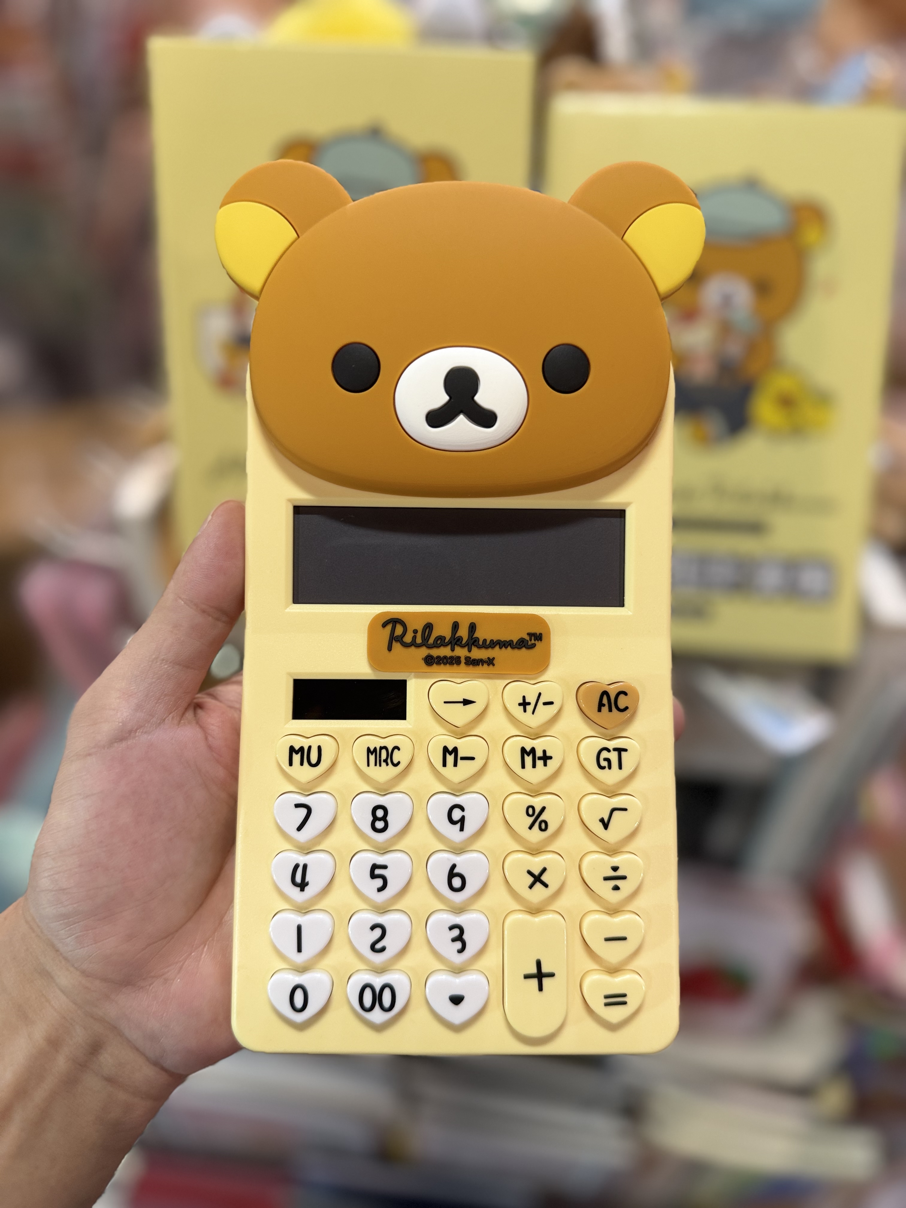 《現貨》全新台灣限定rilakkuma計數機