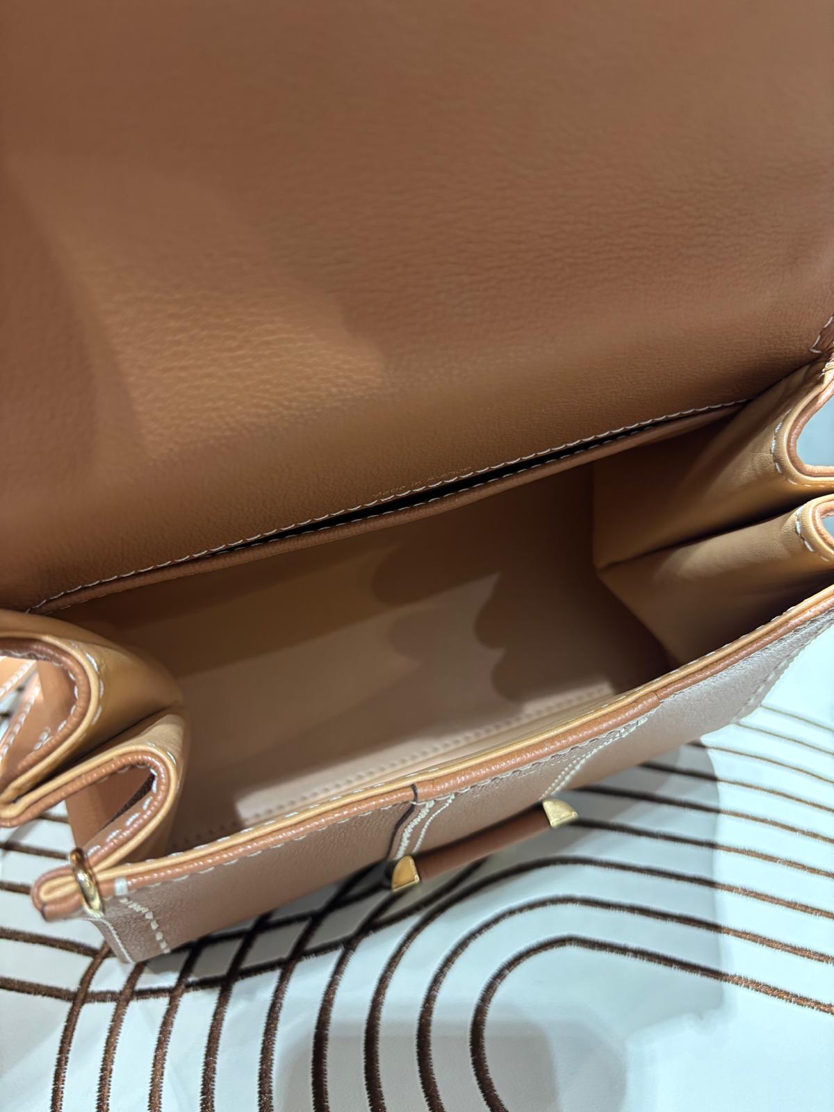 Delvaux Brillant Mini Surpiqué rodeo calfskin 100%Authentic ,98%new✅dust bag  