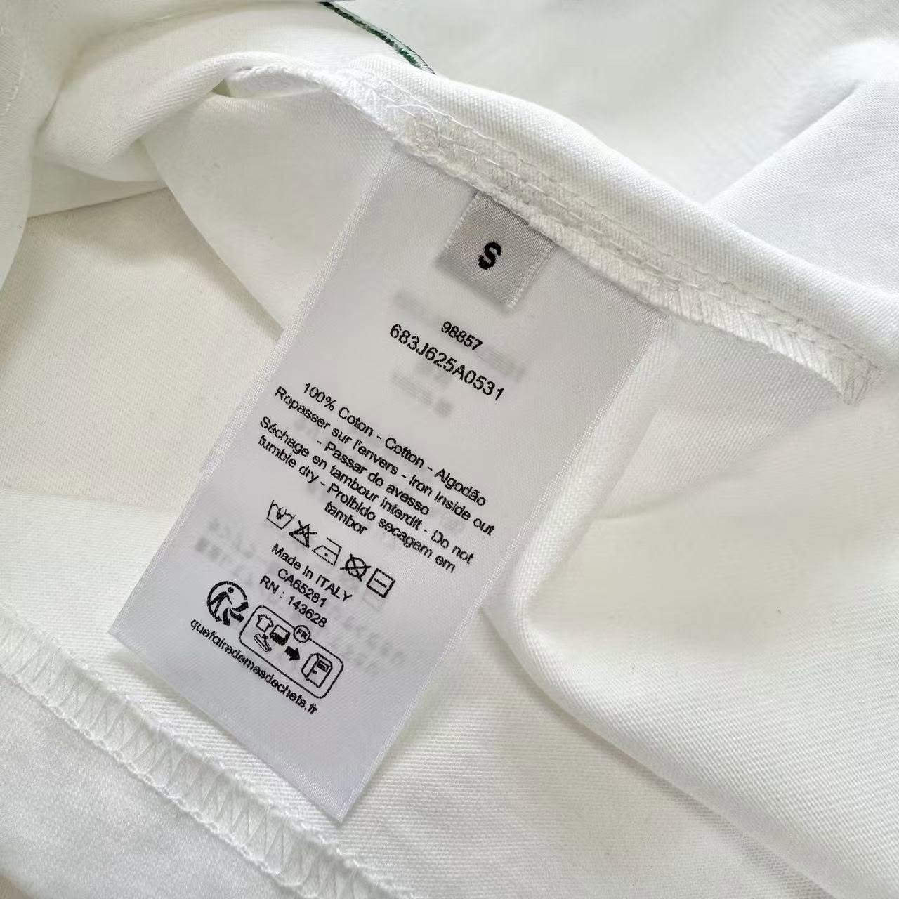 【原單】Dior Oversized Embroidered Book Cover T-Shirt 書籍封面刺繡Tee