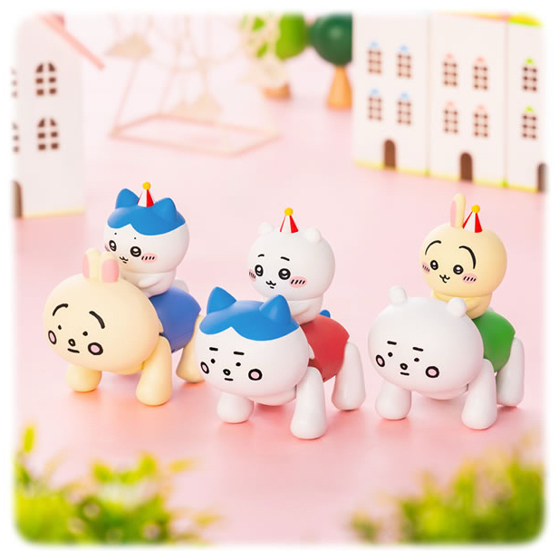 🎀【預訂】Chiikawa 樂園 Peepopo 公仔 - Hachiware & Usagi