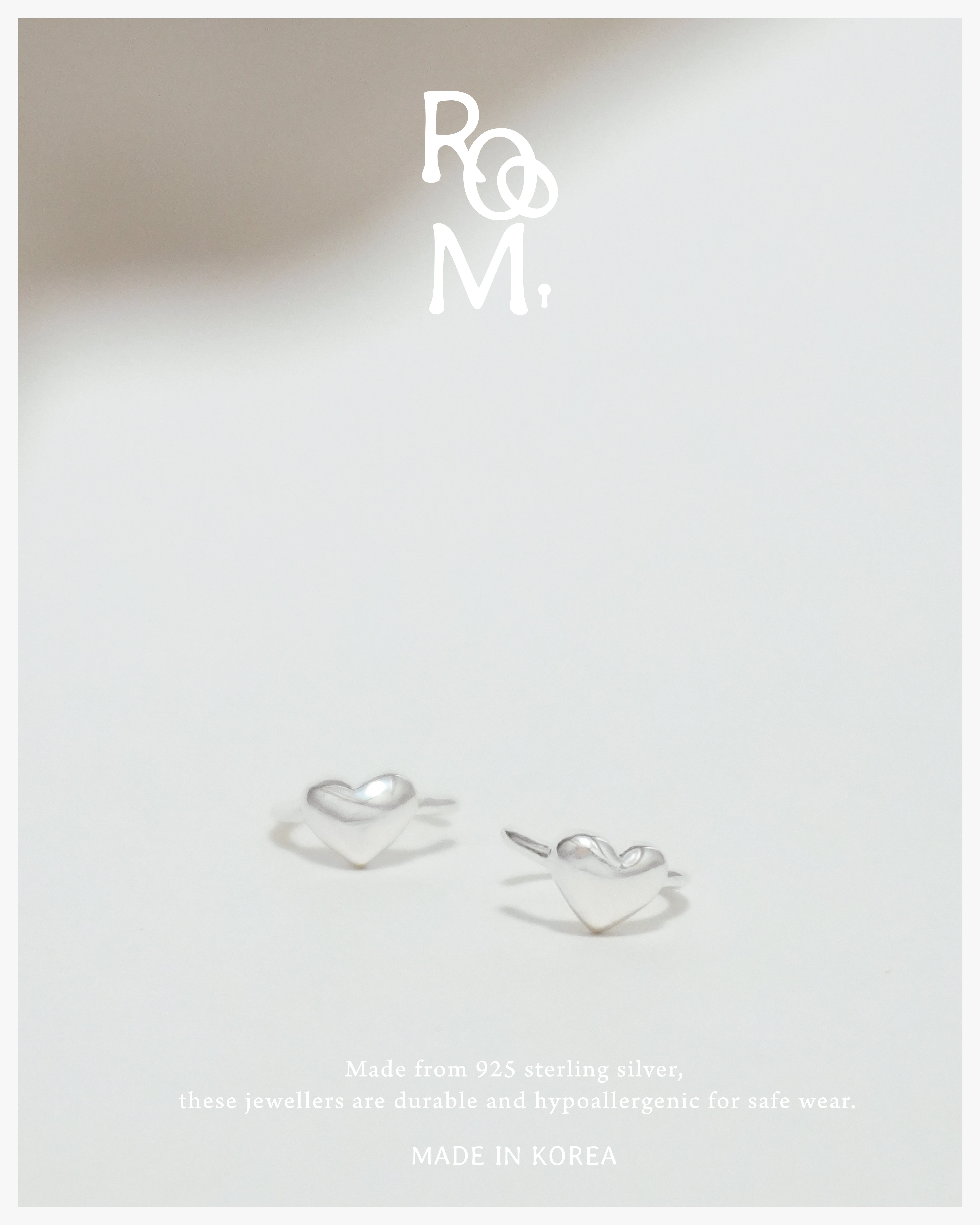 Chic Love Heart Ear Cuff