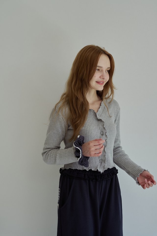 Momoann | Ribbed Cardigan(with Mom)
