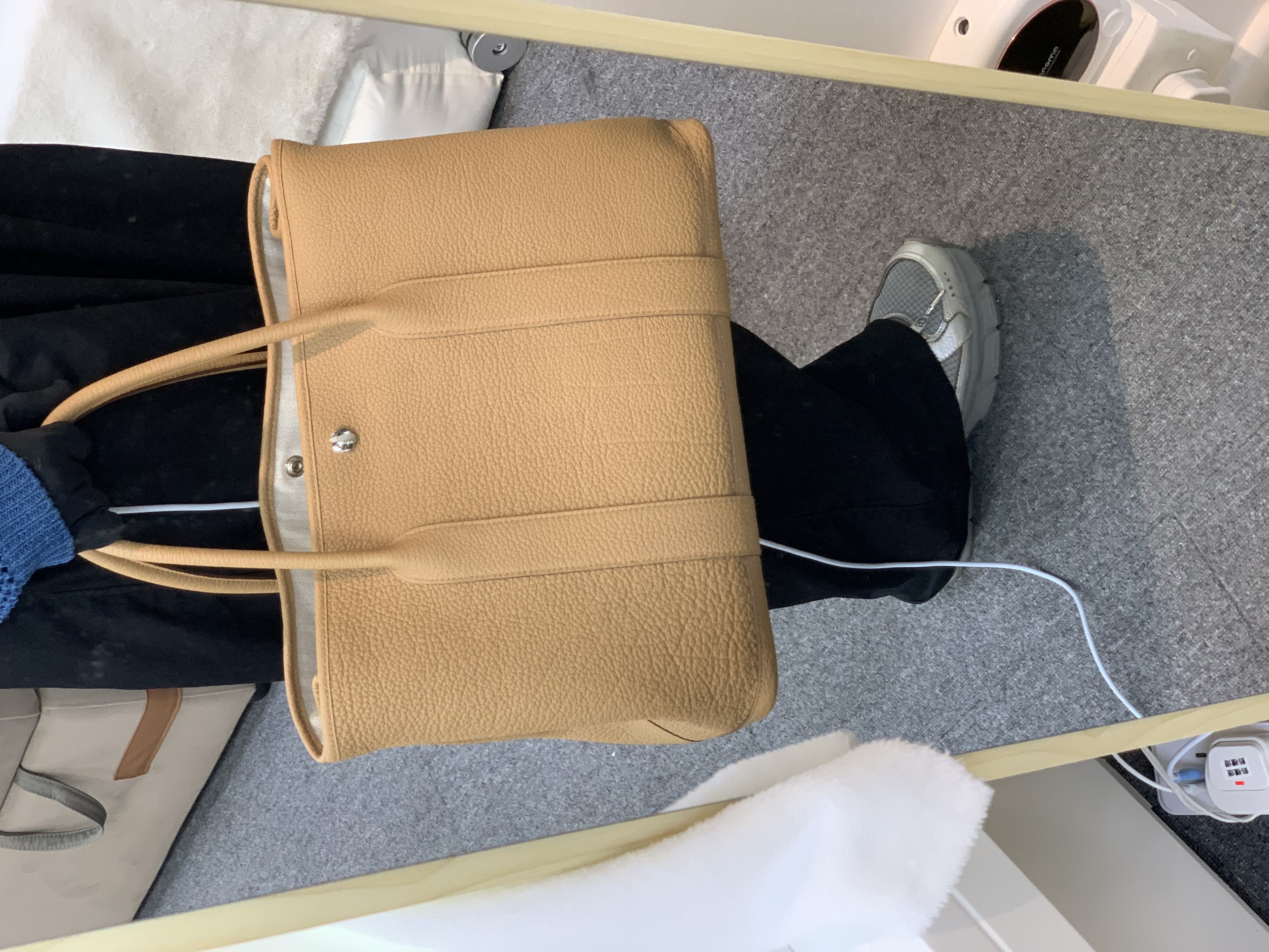 經典熱賣🤎Hermes餅乾色 Garden Party 36