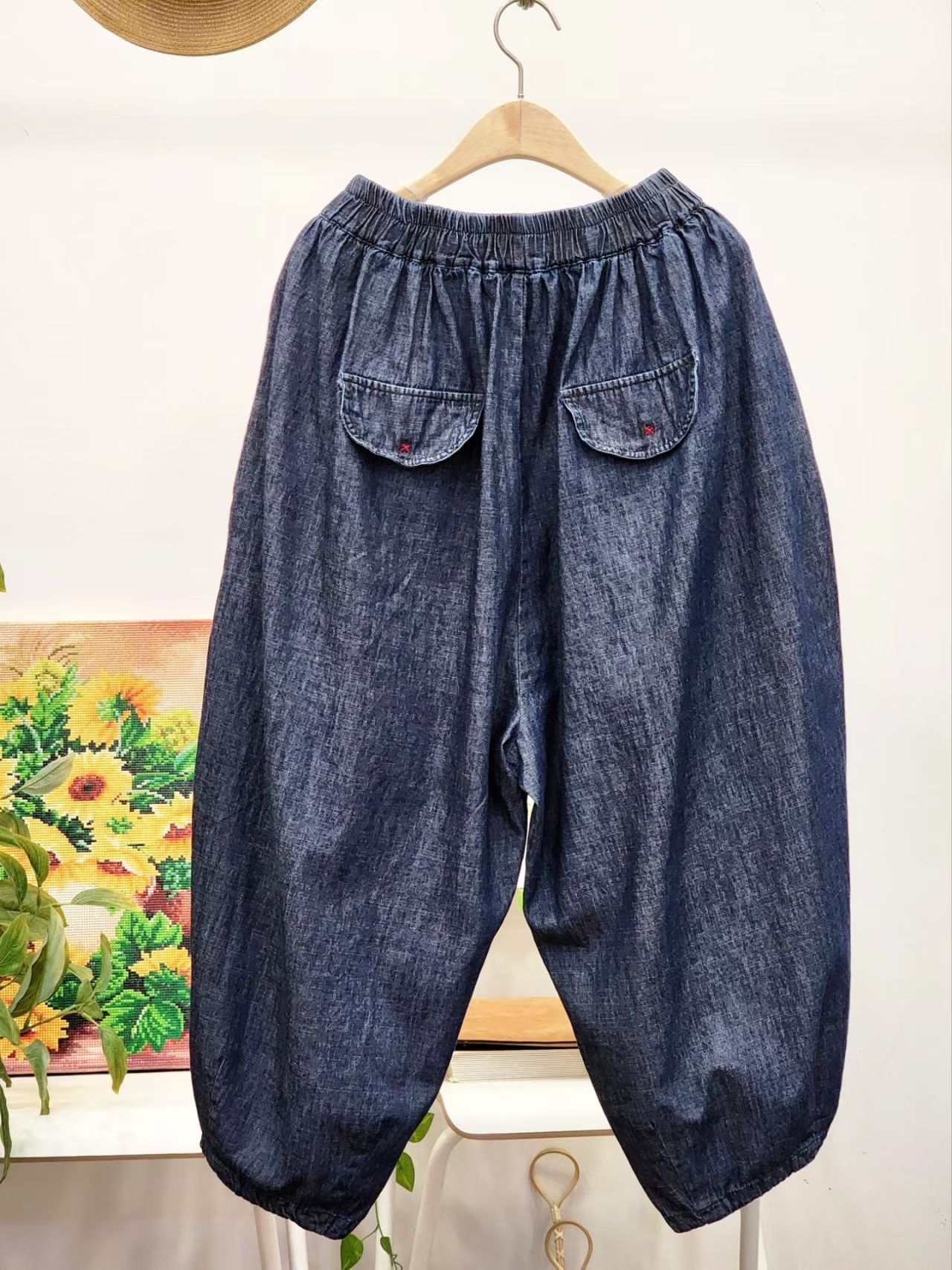 NO OS 薄蘿蔔牛褲