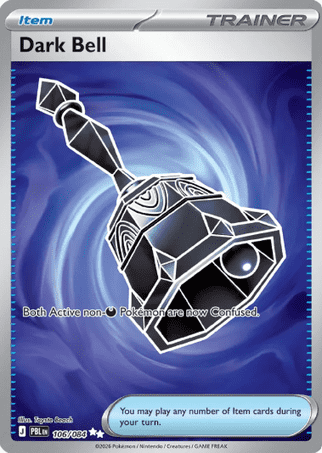 Pokemon TCG Pitch Black - Dark Bell-105/081