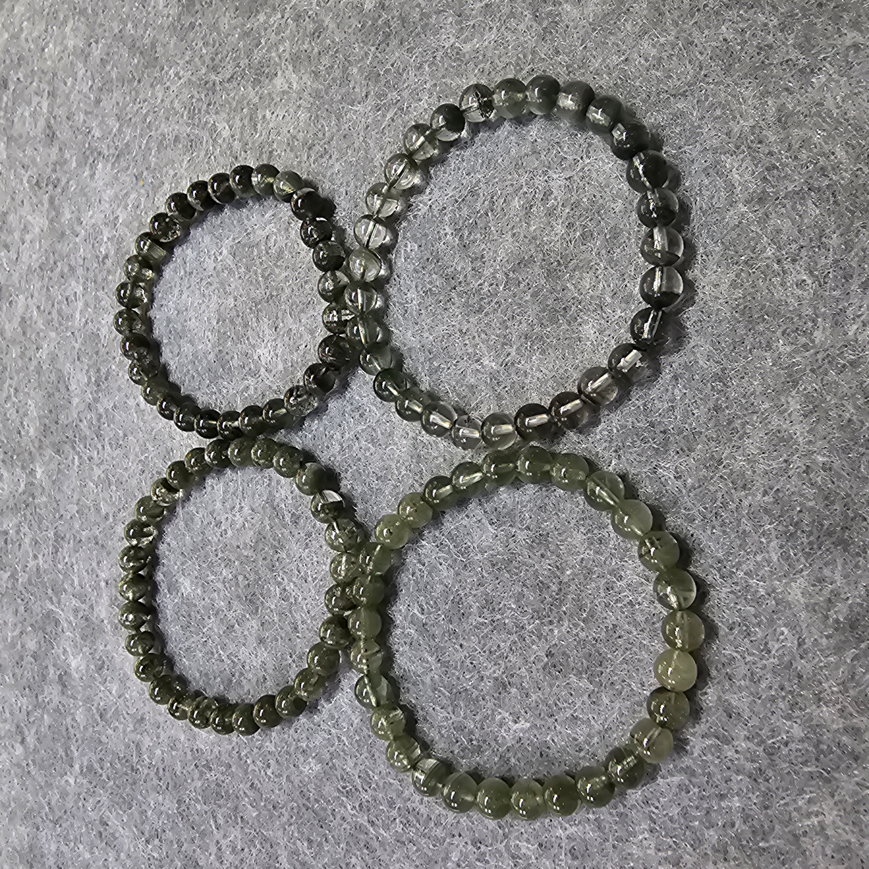 綠幽靈手串(Green-Phantom Quartz)