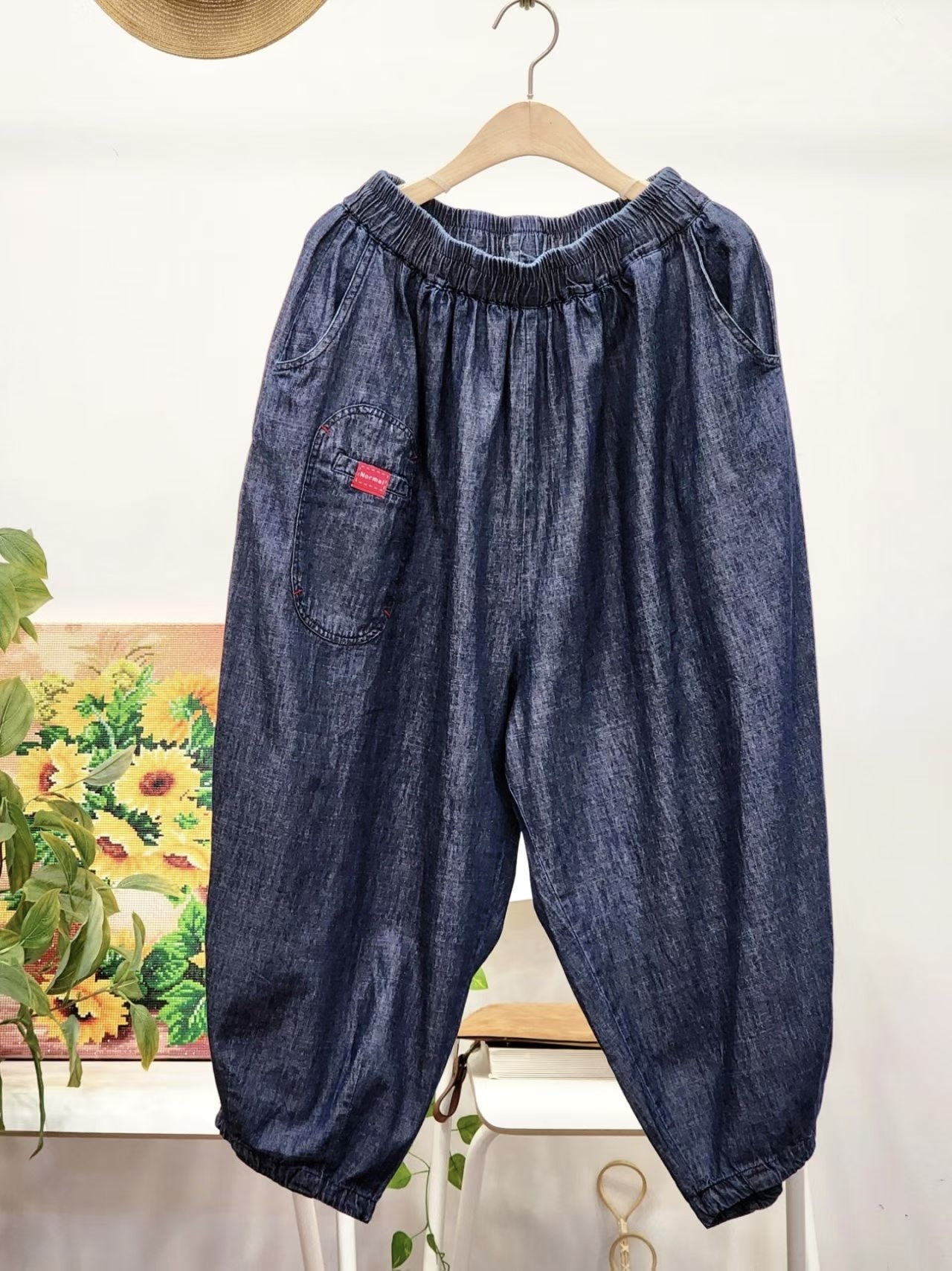 NO OS 薄蘿蔔牛褲