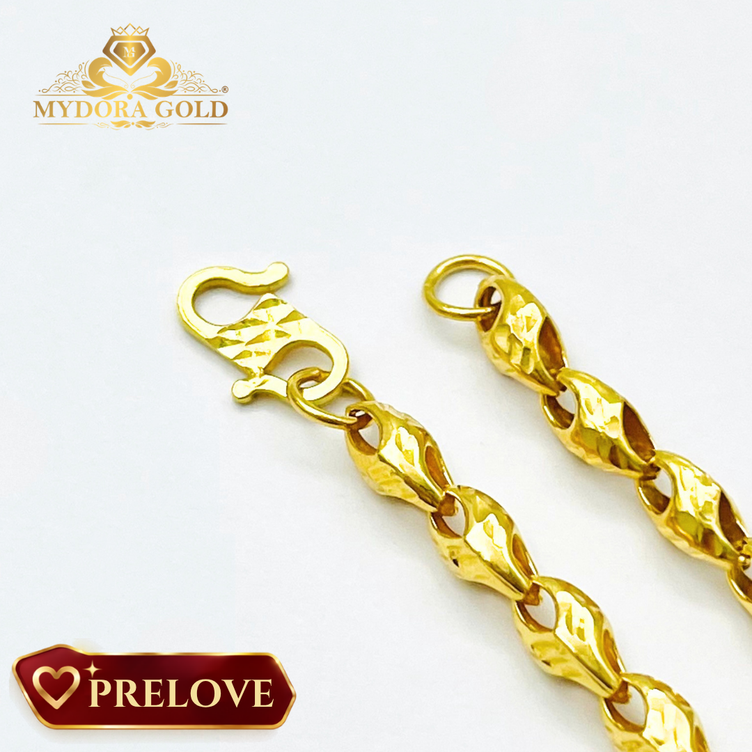 PRE-LOVE: Rantai Tangan Mini Siput l EMAS 916/22K