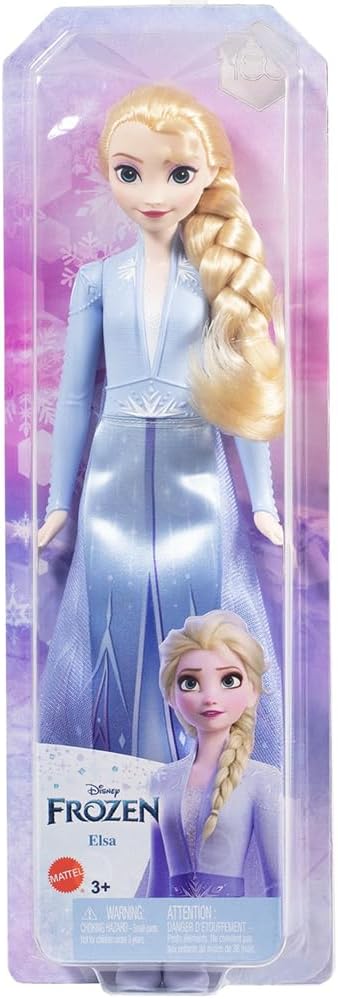 Frozen Elsa 公仔｜冰雪奇緣 艾莎公主玩偶 Mattel 迪士尼 女生禮物 兒童玩具 Vbuy