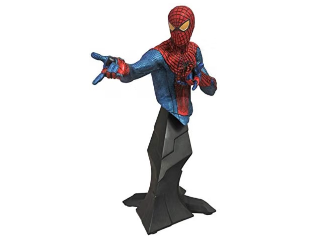 Amazing SpiderMan Movie 2012 SDCC San Diego Comic Con Exclusive Figure SpiderMan Metallic Bust