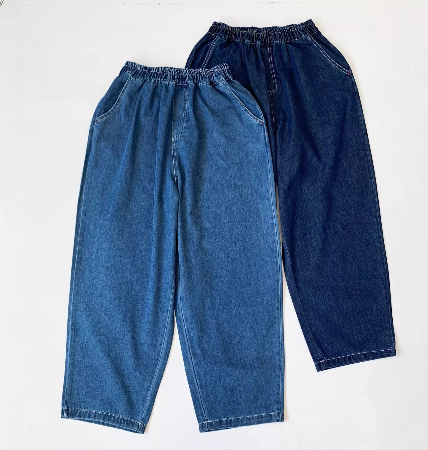 0330 Danton 薄款寬鬆休閒鬆九分牛仔褲 5月頭