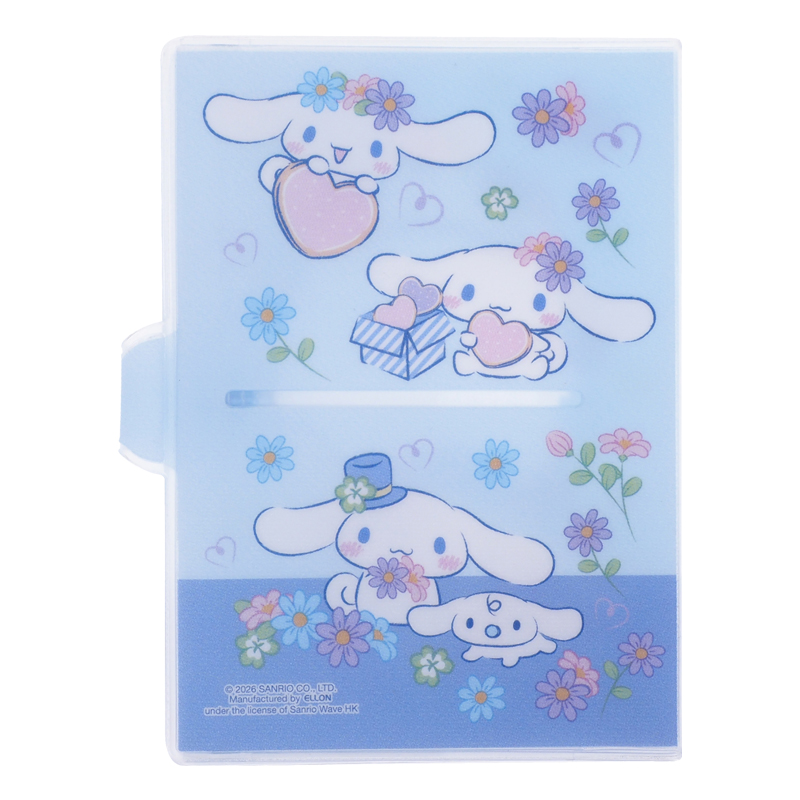 Cinnamoroll PVC Passport Holder w/ Button PVC 面証件套 (閃紗料)