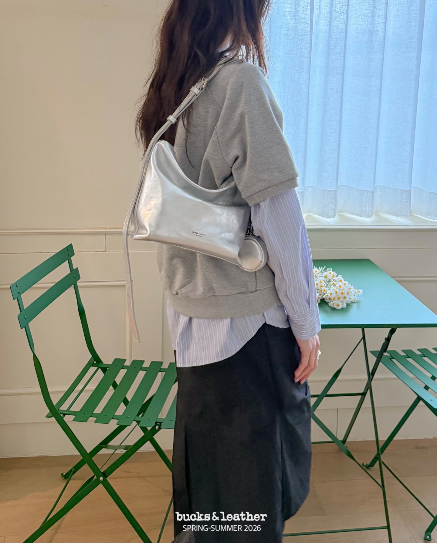 預購_牛皮亮面 Low Bag (S) By Bucks & leather