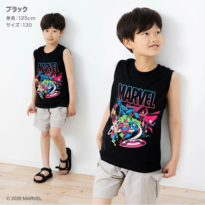 🆕【⭐訂購⭐】🇯🇵  日本直送🌀#Marvel 兒童背心［4款選］🌀[PLGA-0142] [260827]