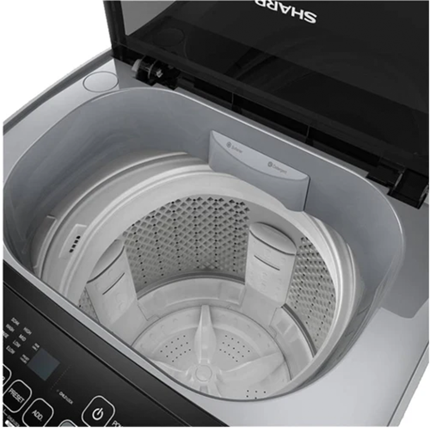 Sharp 9.5kg Top Load Washing Machine (ES921X)