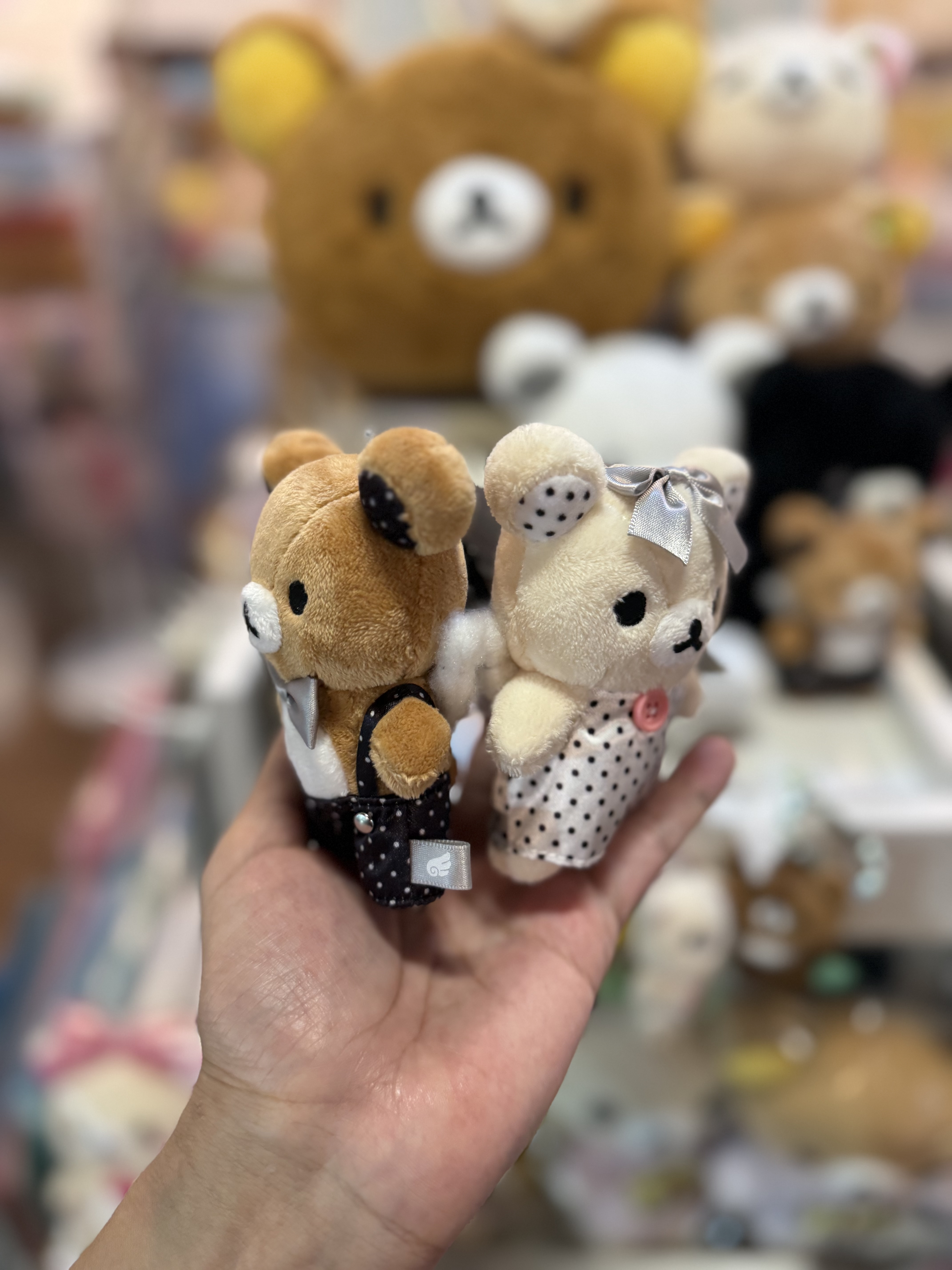《現貨》全新日本黑白波點天使系列pop up店限定掛飾