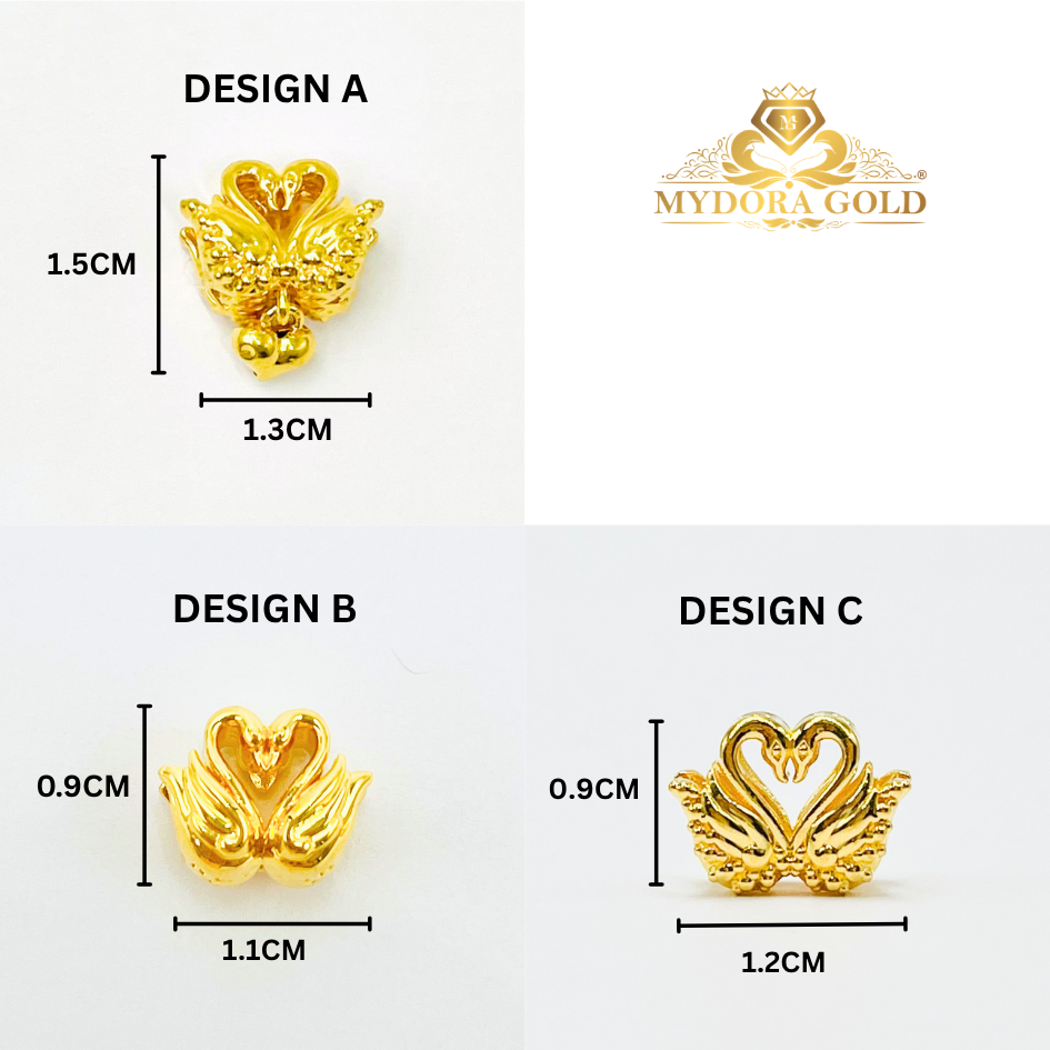 MYDORA Bead Lovely Swans (5G) l EMAS 916/22K
