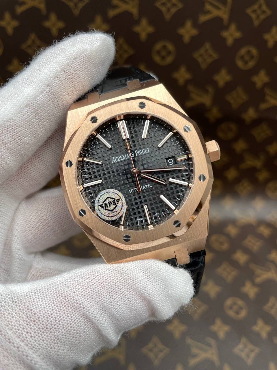 🚀皇家橡树15400 玫瑰金皮带款💯