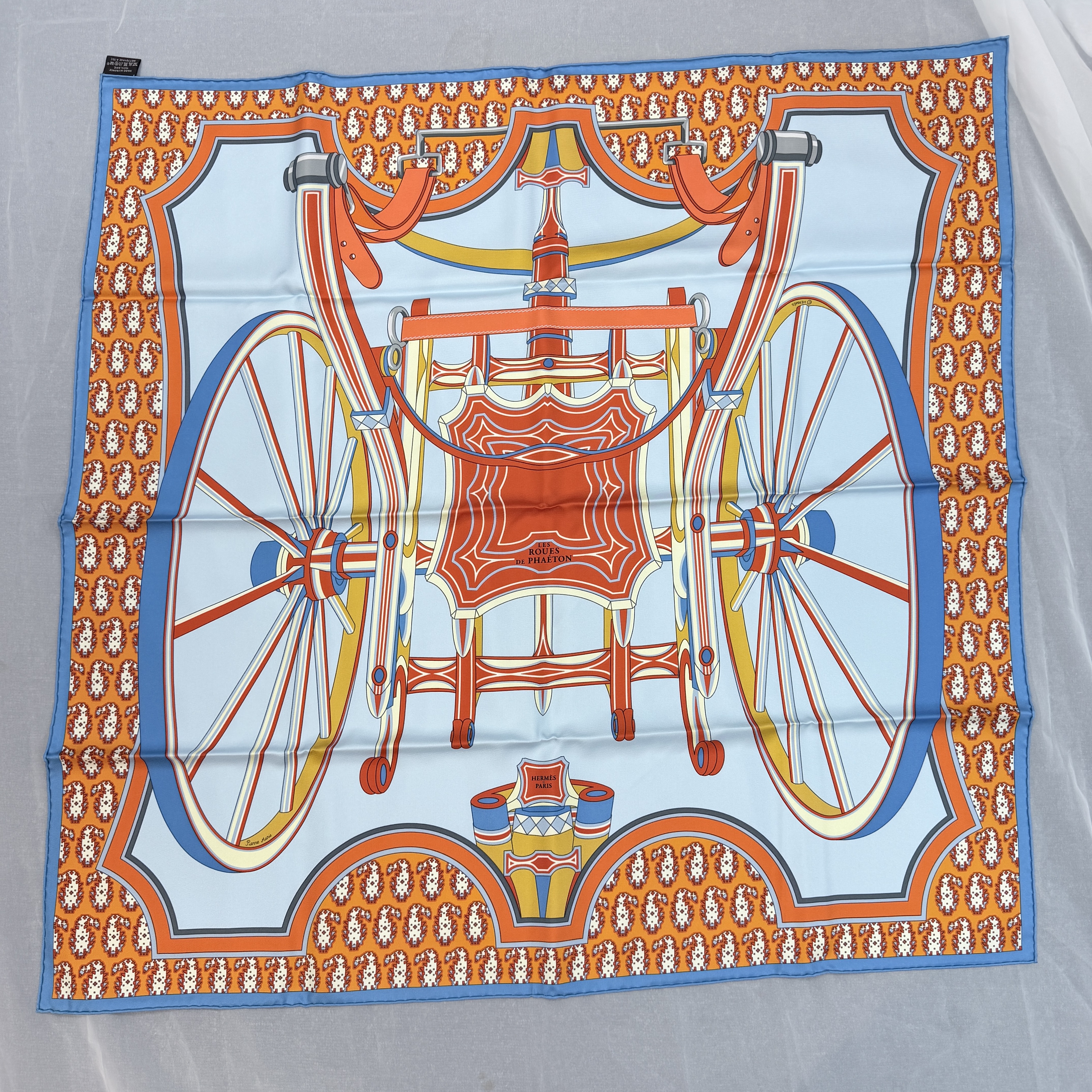 閒置新✨Hermes 法厄同之輪方巾