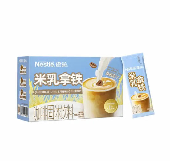 Nestle 米乳拿鐵 17g*50條 平行進口 (此日期前最佳：2026-04-09)