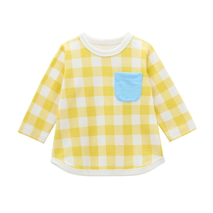 🇯🇵預訂 日本直送🇯🇵四色撞色口袋格紋長袖上衣