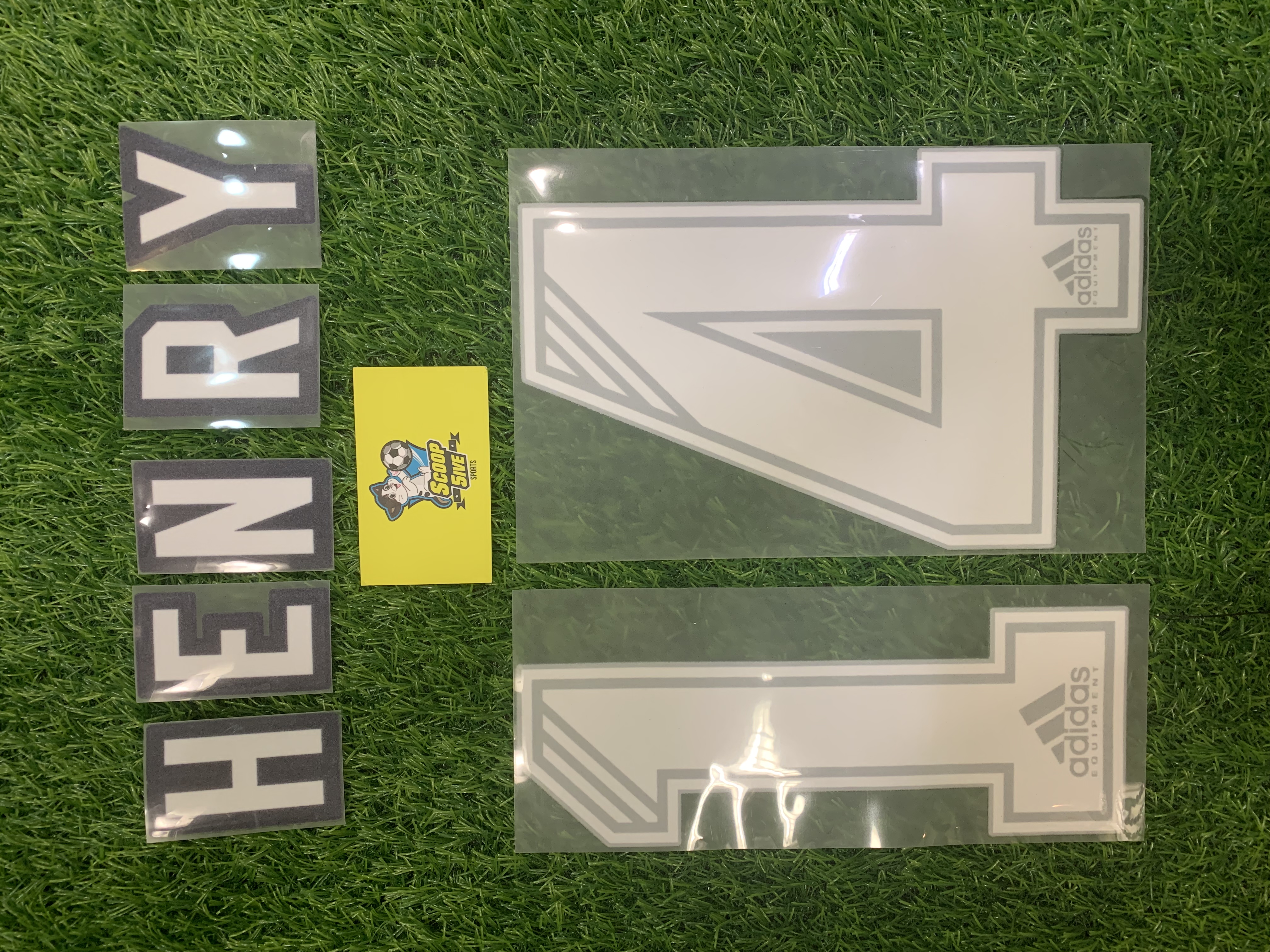 1993-94 阿仙奴 主場 DIY 絨字 14 Henry