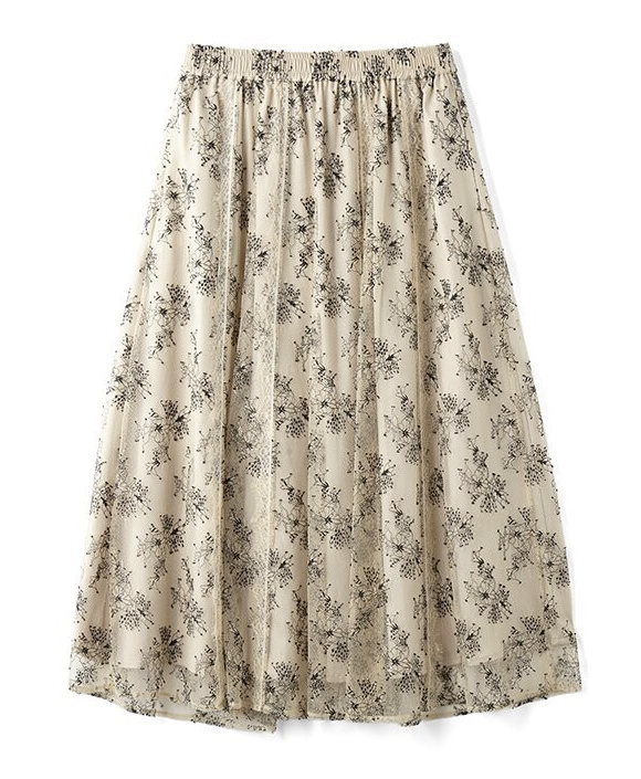 華麗蕾絲裙 - 2026 流行穿搭  蕾絲裙 春夏時尚穿搭 優雅日常 柔軟舒適 易於配搭 日本直送   #JP-I-260029