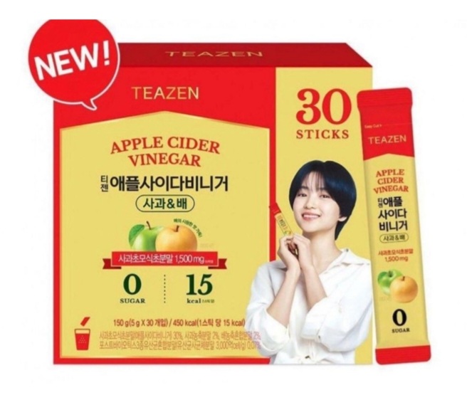 TEAZEN 解脂瘦身蘋果醋 30條裝