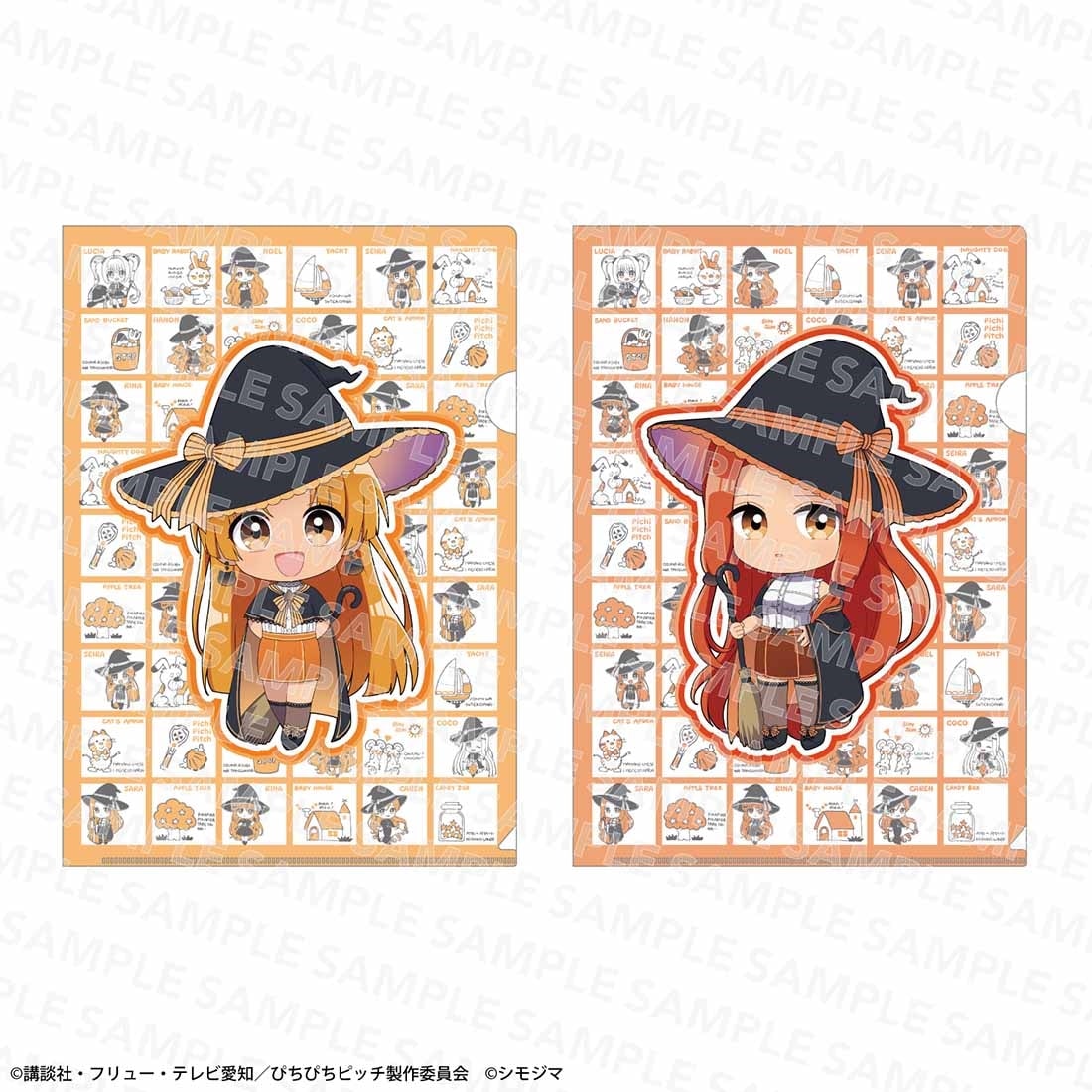  唱k小魚仙 文件夾 File套裝 魔術師造型 Shimojima聯乘ver. #P-MMG0760 [kadokawa] (PRE-ORDER) [2026/10]