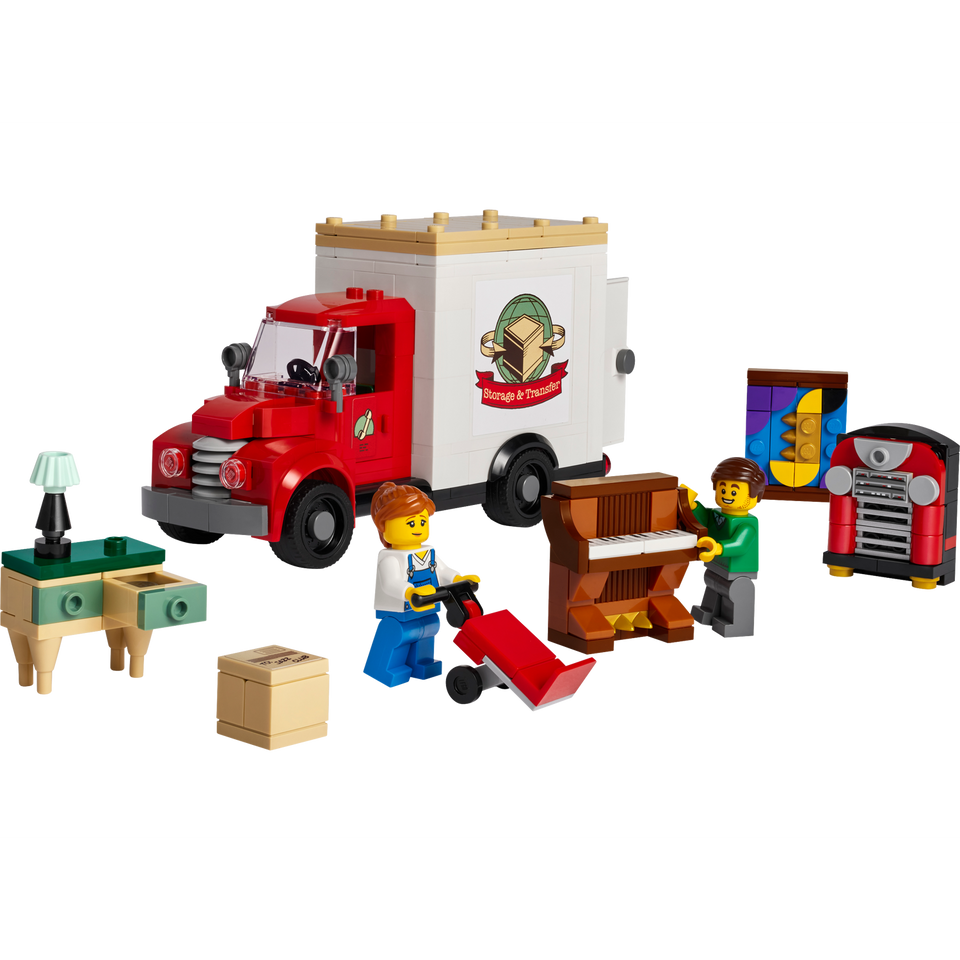 LEGO-Moving-Truck-40586 | Lego 's World - 翻磚世界