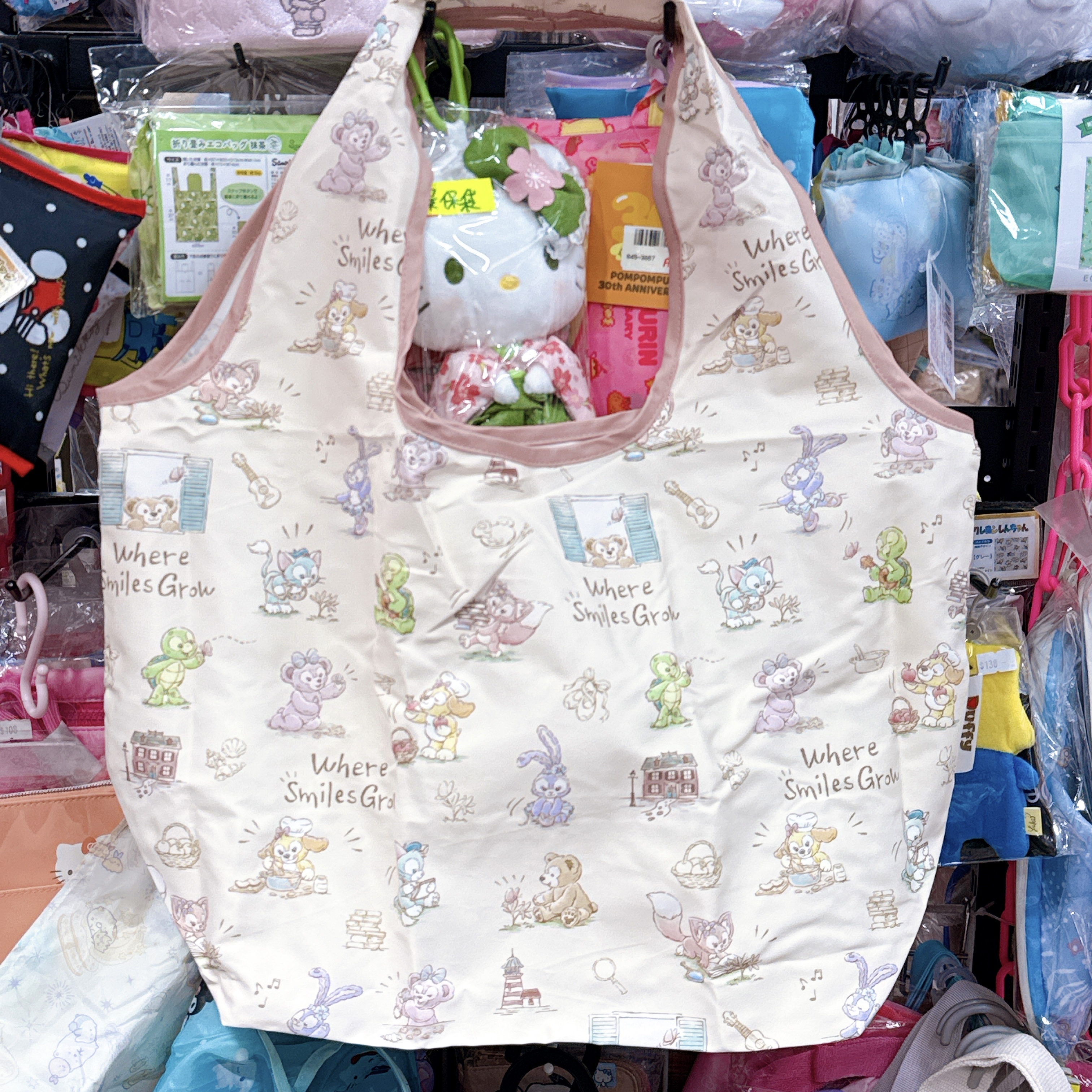 東京迪士尼限定Duffy環保袋