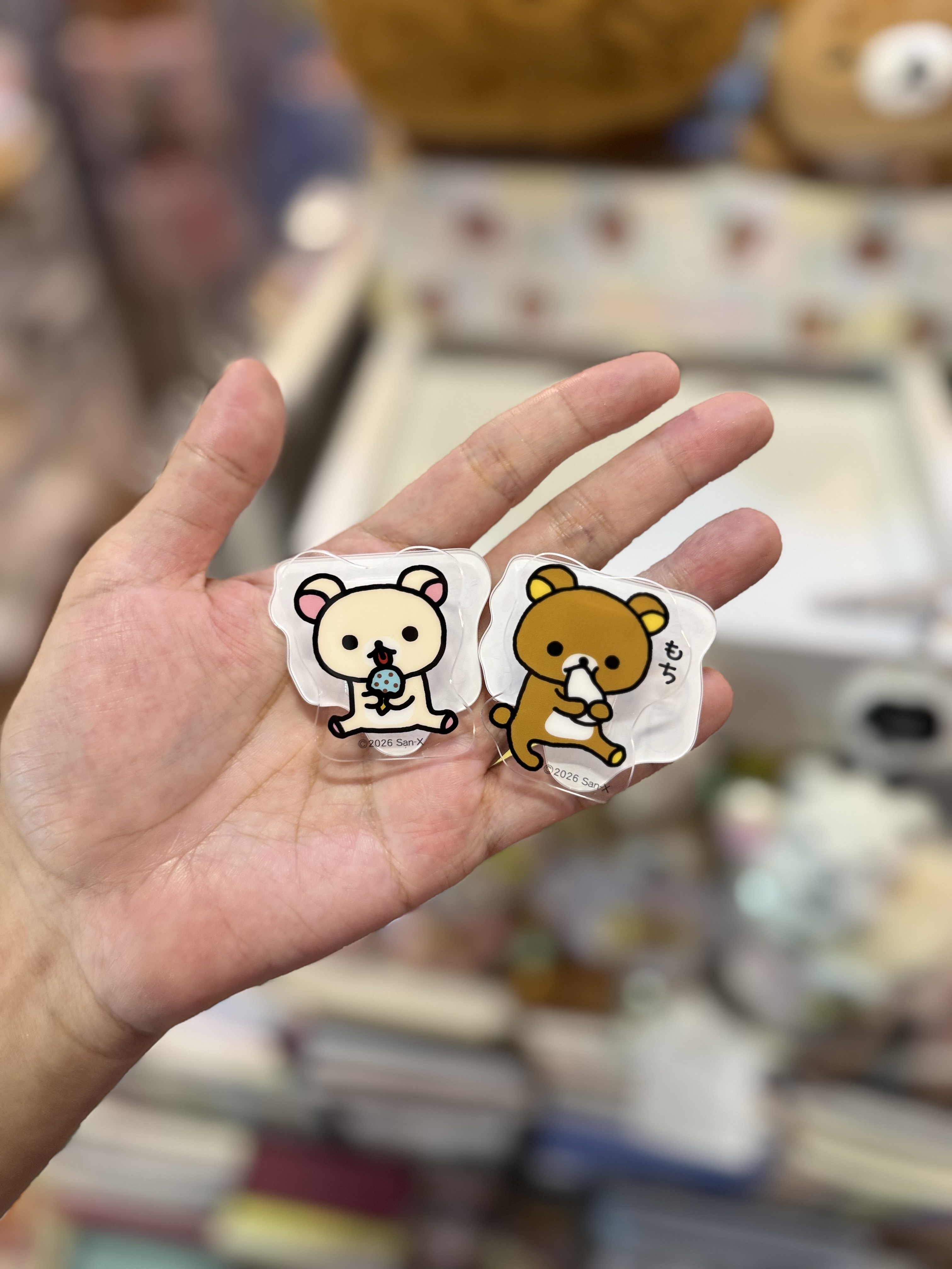 《現貨》全新日本限定RILAKKUMA對裝雙面夾仔