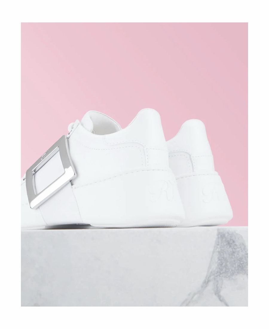 Roger Vivier 女士 Viv Skate方扣休閒運動鞋34 34.5 35 35.5 36 36.5 37 37.5 38 38.5 39 39.5 40 40.5 41 41.5 42碼