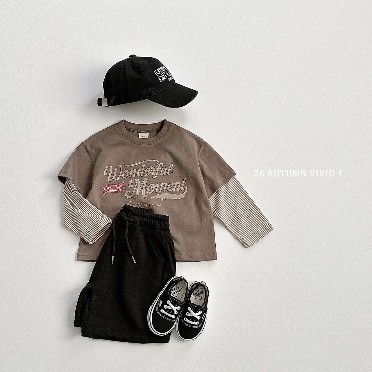 Vivid | Autumn pin chin shorts