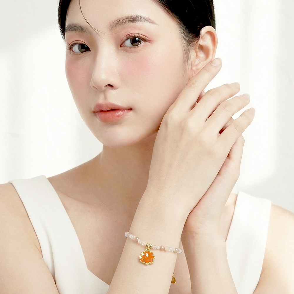 📦訂購 台灣限定 STORY 故事銀飾 x JOGUMAN TRICERA款 天然水晶手串