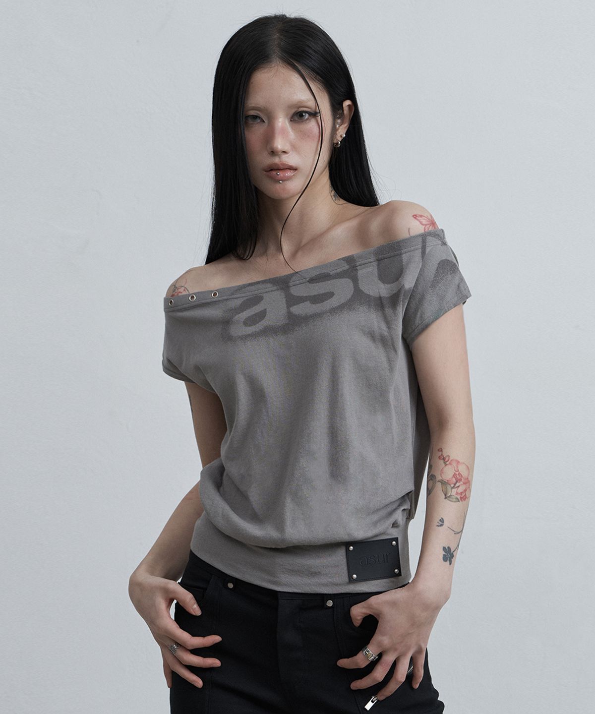 🇰🇷訂購｜asur 26SS｜Dolman Loose Crop T-shirt 4色 