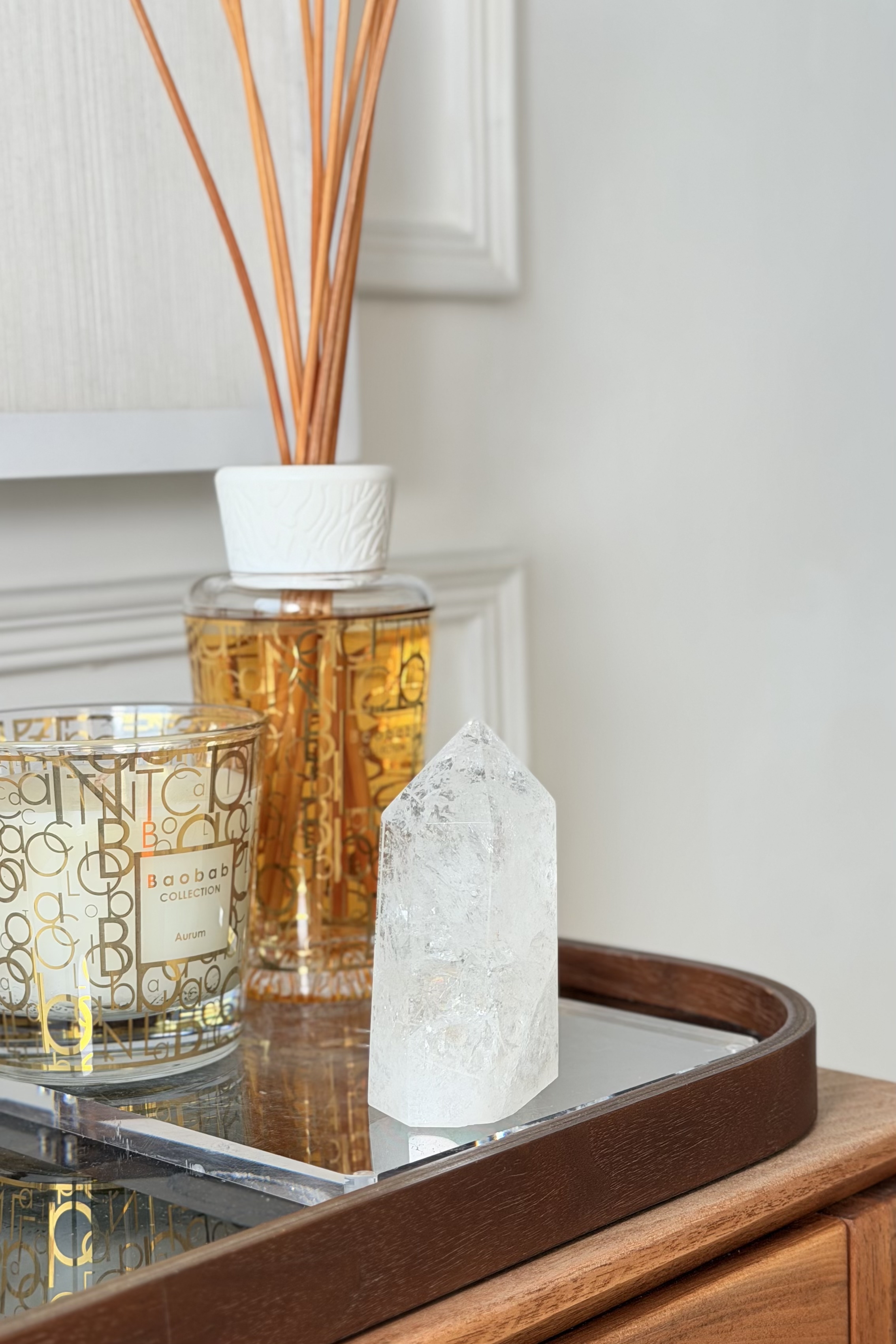 ༒  9.4cm白水晶六角柱༒ CQ.1132HmtGfsa-RA2T*A10