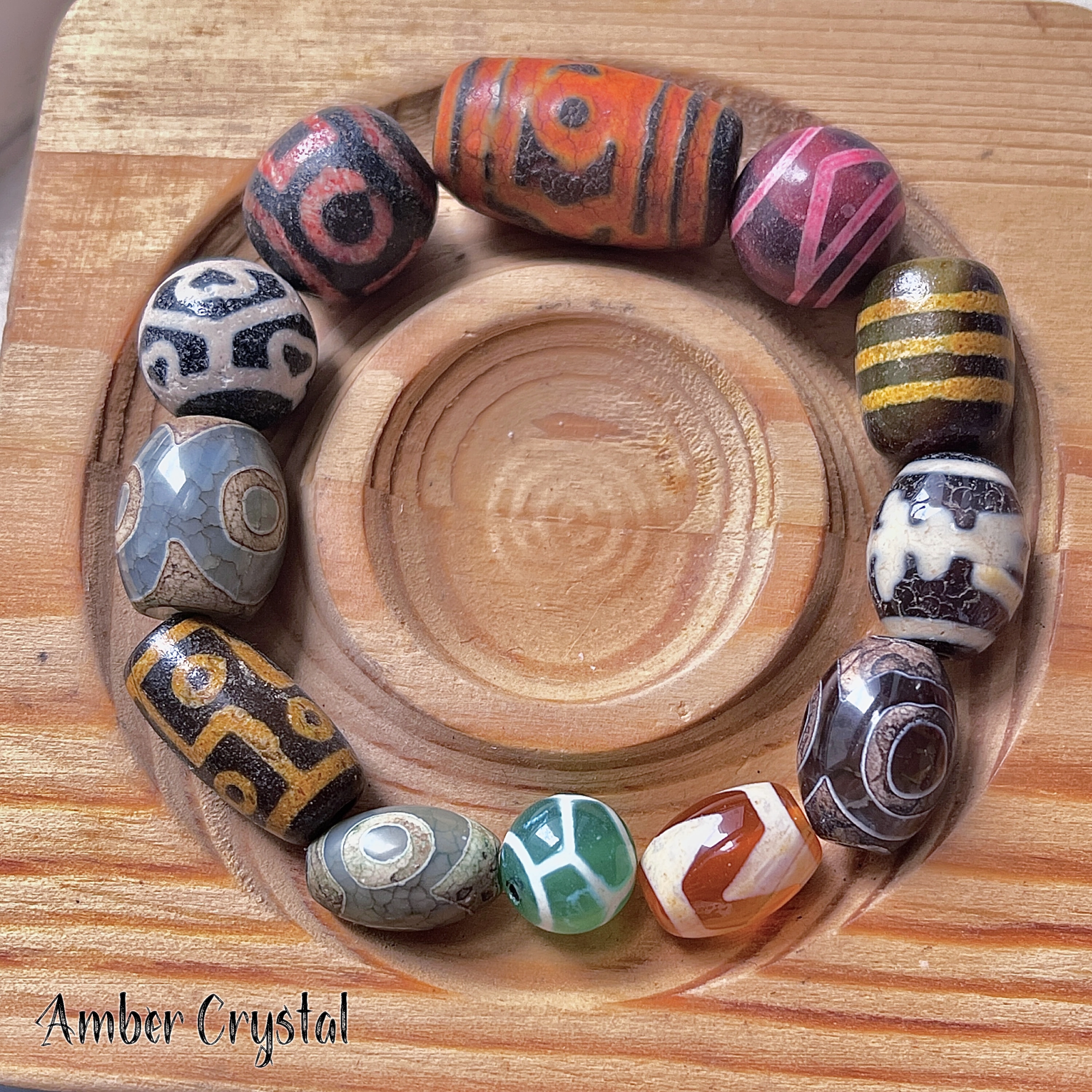 古老西藏天珠多寶