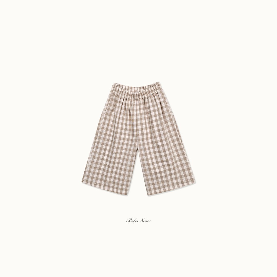 Bebenine Maple Check Pants