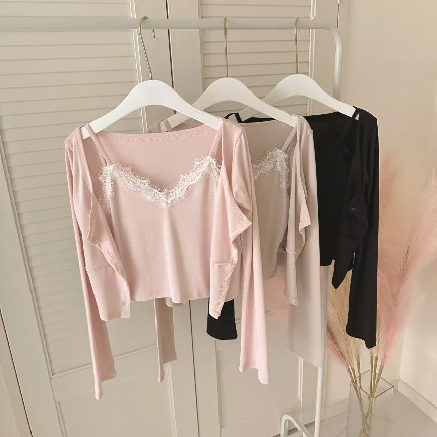 【直播追加款】機心喱士領吊帶套裝