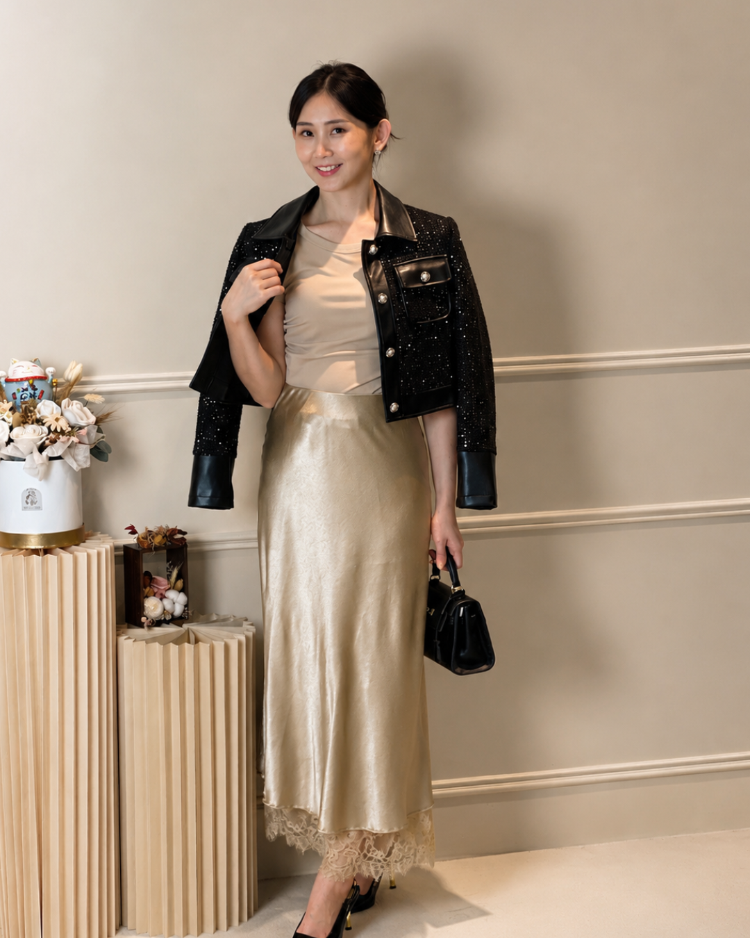 5121- Aither 2 Colour Skirt