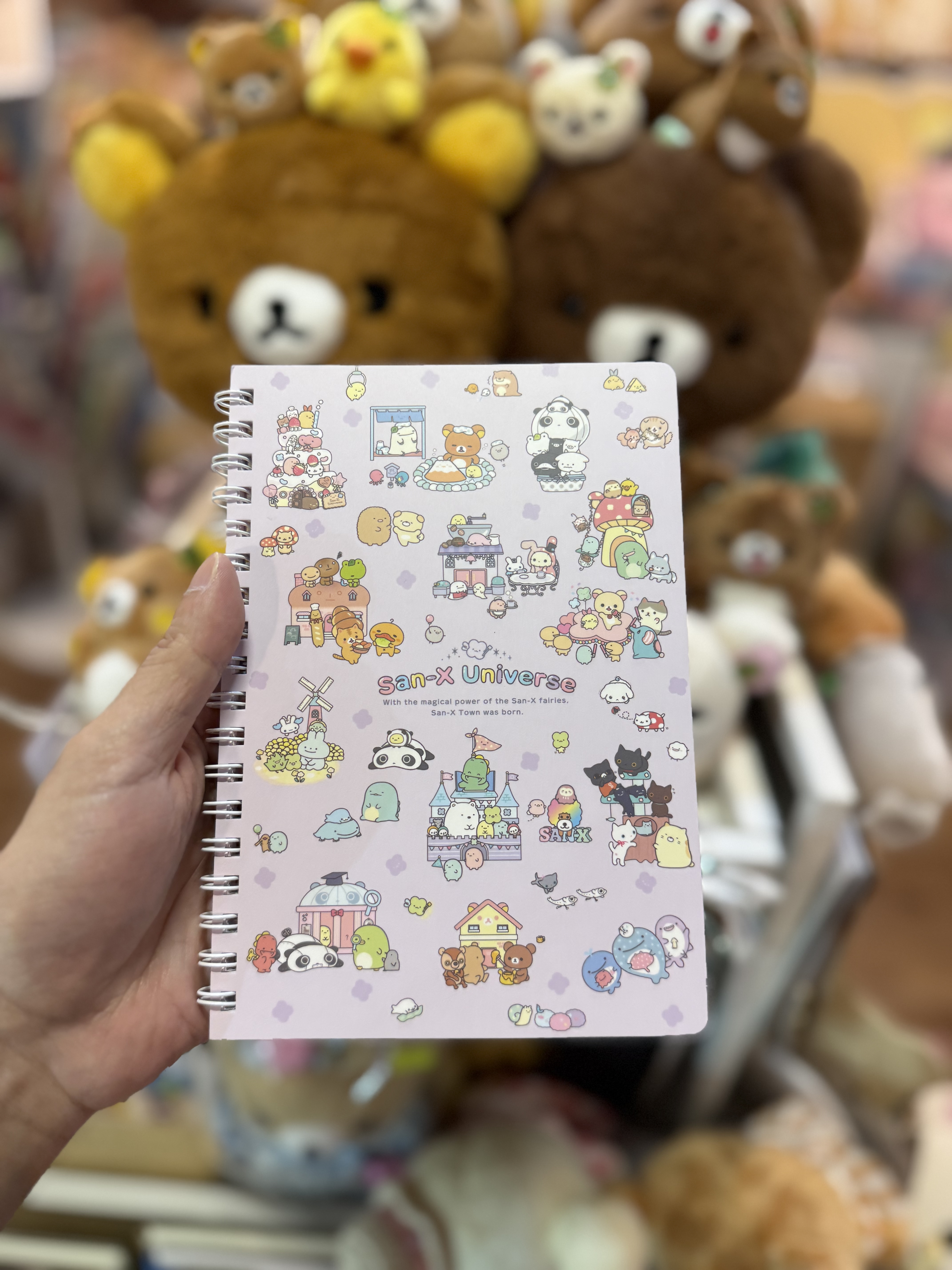 《現貨》全新San-x全員共演系列圈簿